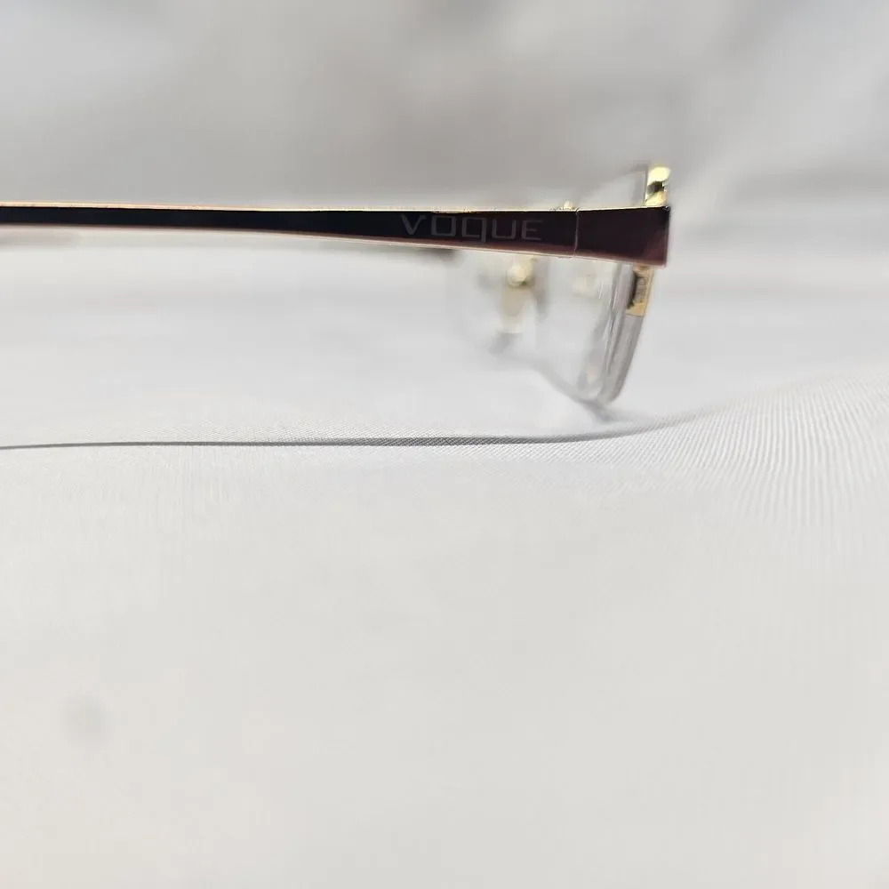 VOGUE VO3559 790 Eyeglasses Frames Only Half‎ Rimless 49-19-135